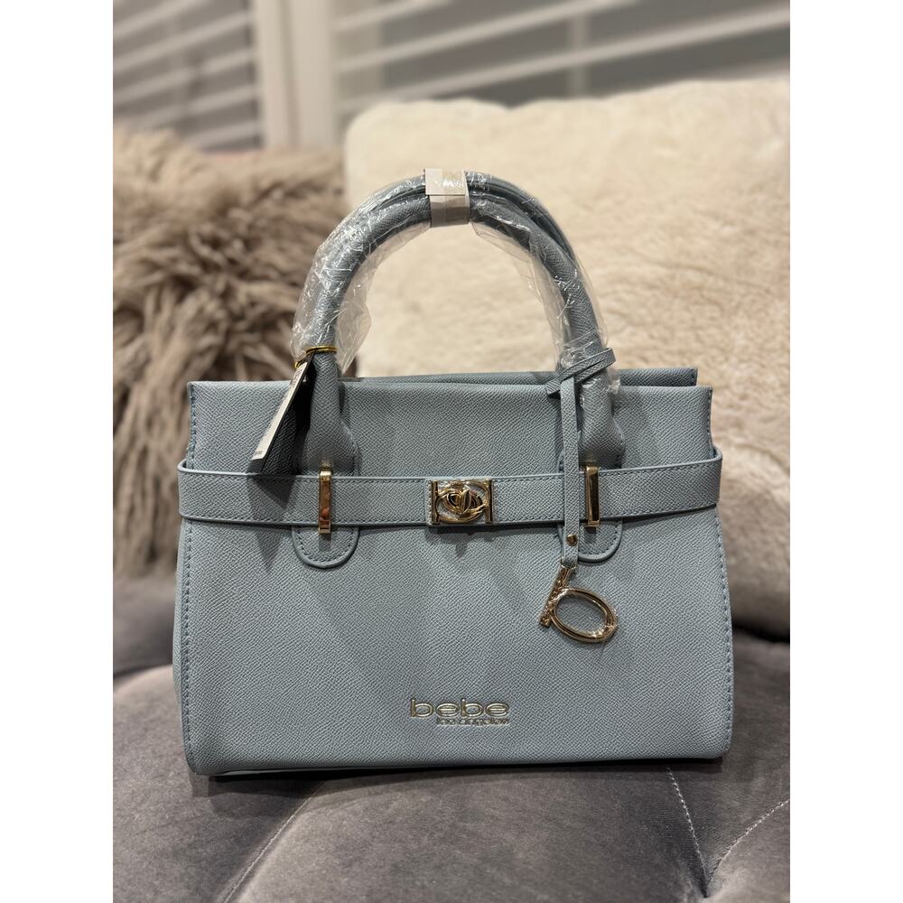 MSRP $109  NWT BEBE Los Angeles Evie Crossbody Satchel Bag | SAME DAY SHIP
